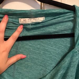 We The Free Turquoise Tee